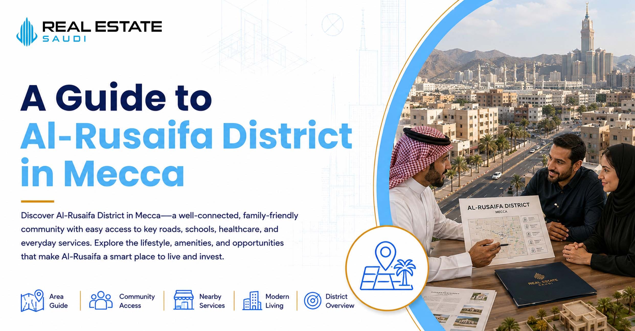 Al-Rusaifa District in Mecca