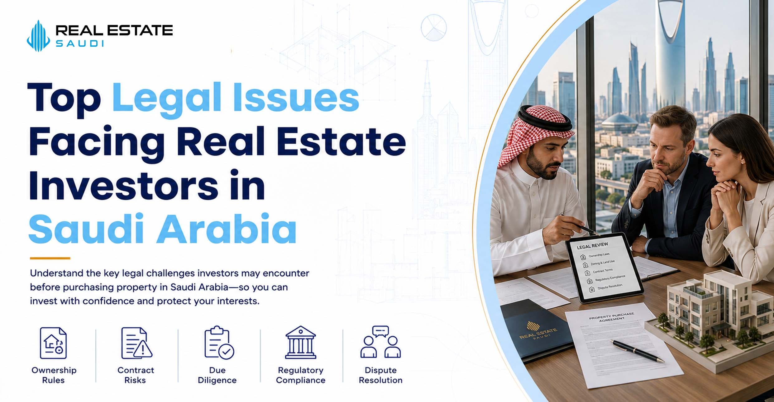 Legal issues real estate Saudi Arabia