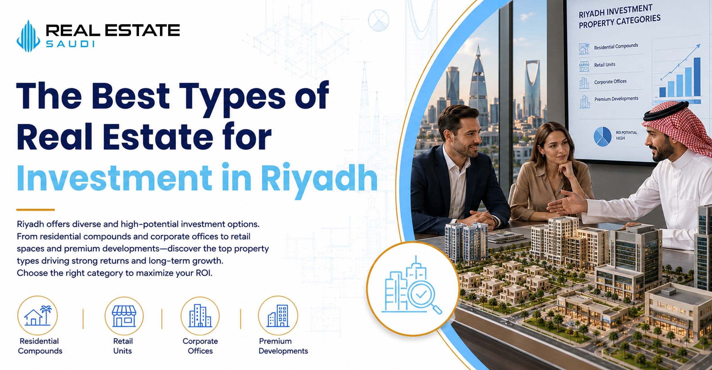 The Best Types of Real Estate for Investment in Riyadh