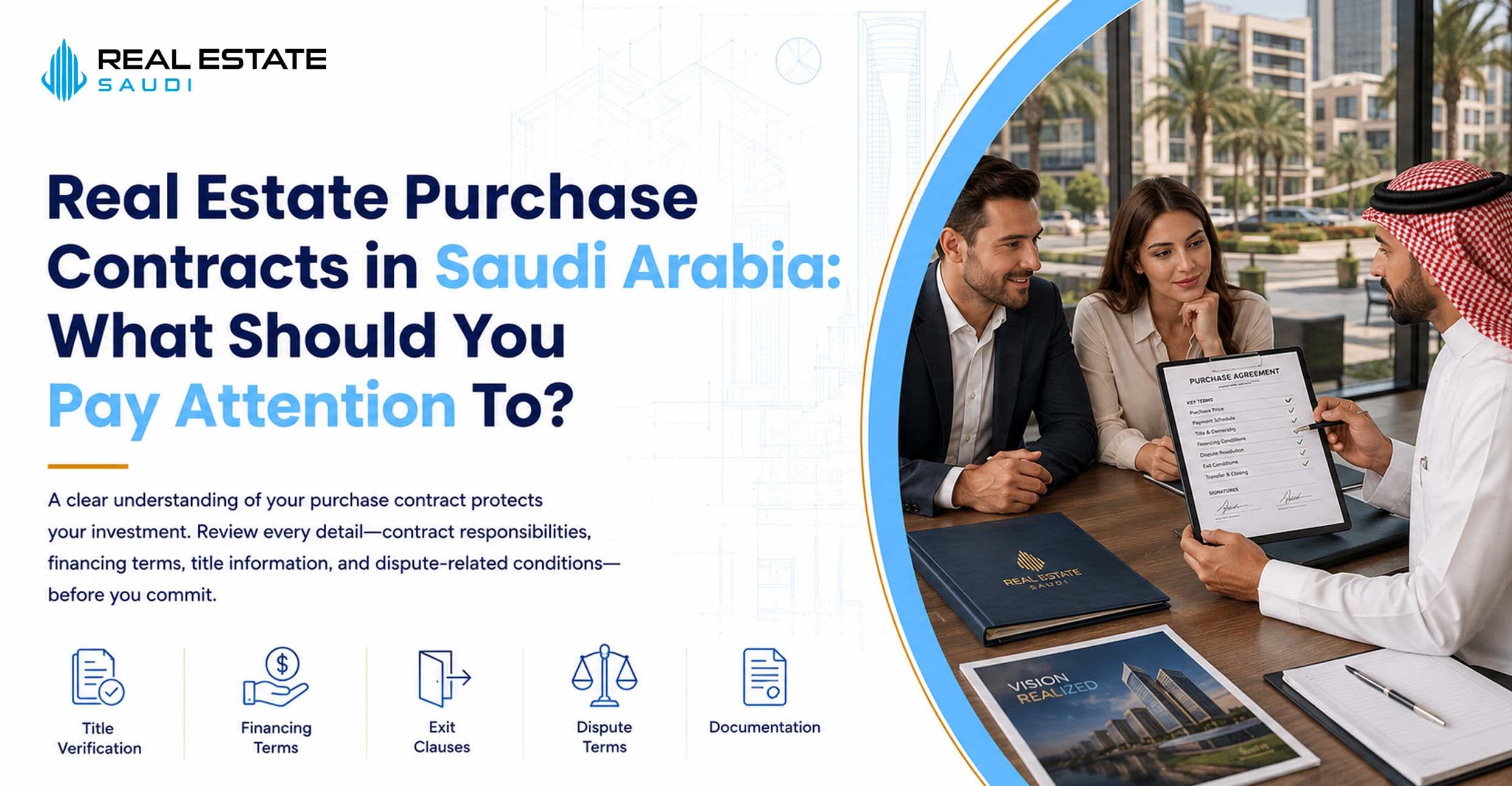 Real Estate Purchase Contracts in Saudi Arabia: What Should You Pay Attention To?
