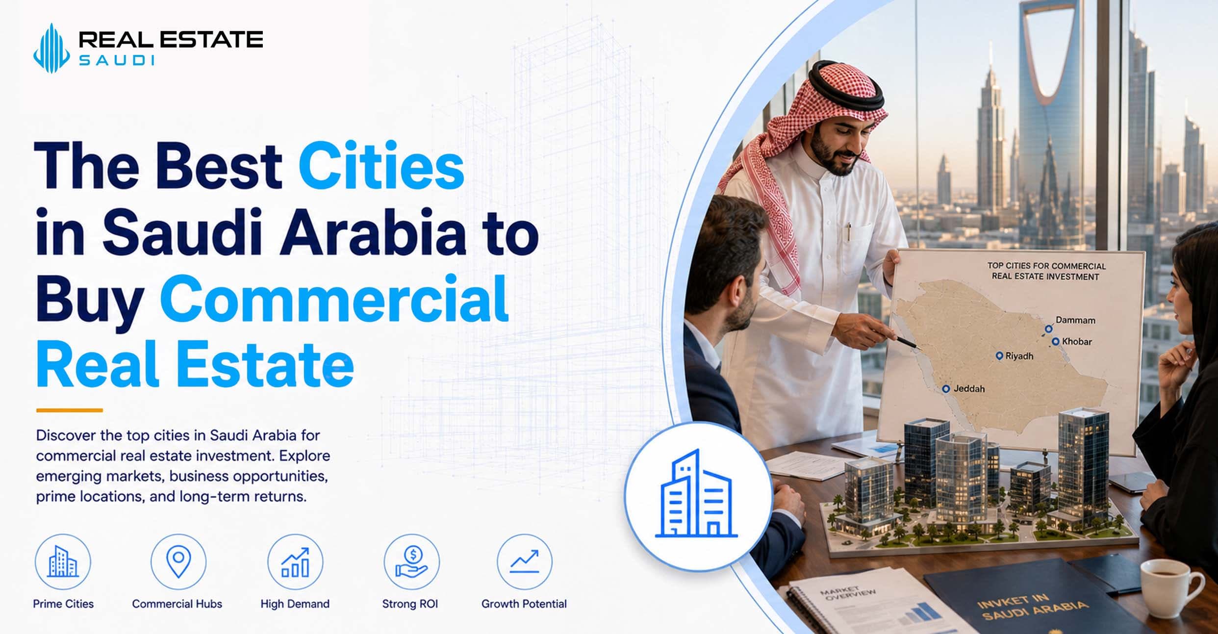 The Best Cities in Saudi Arabia to Buy Commercial Real Estate