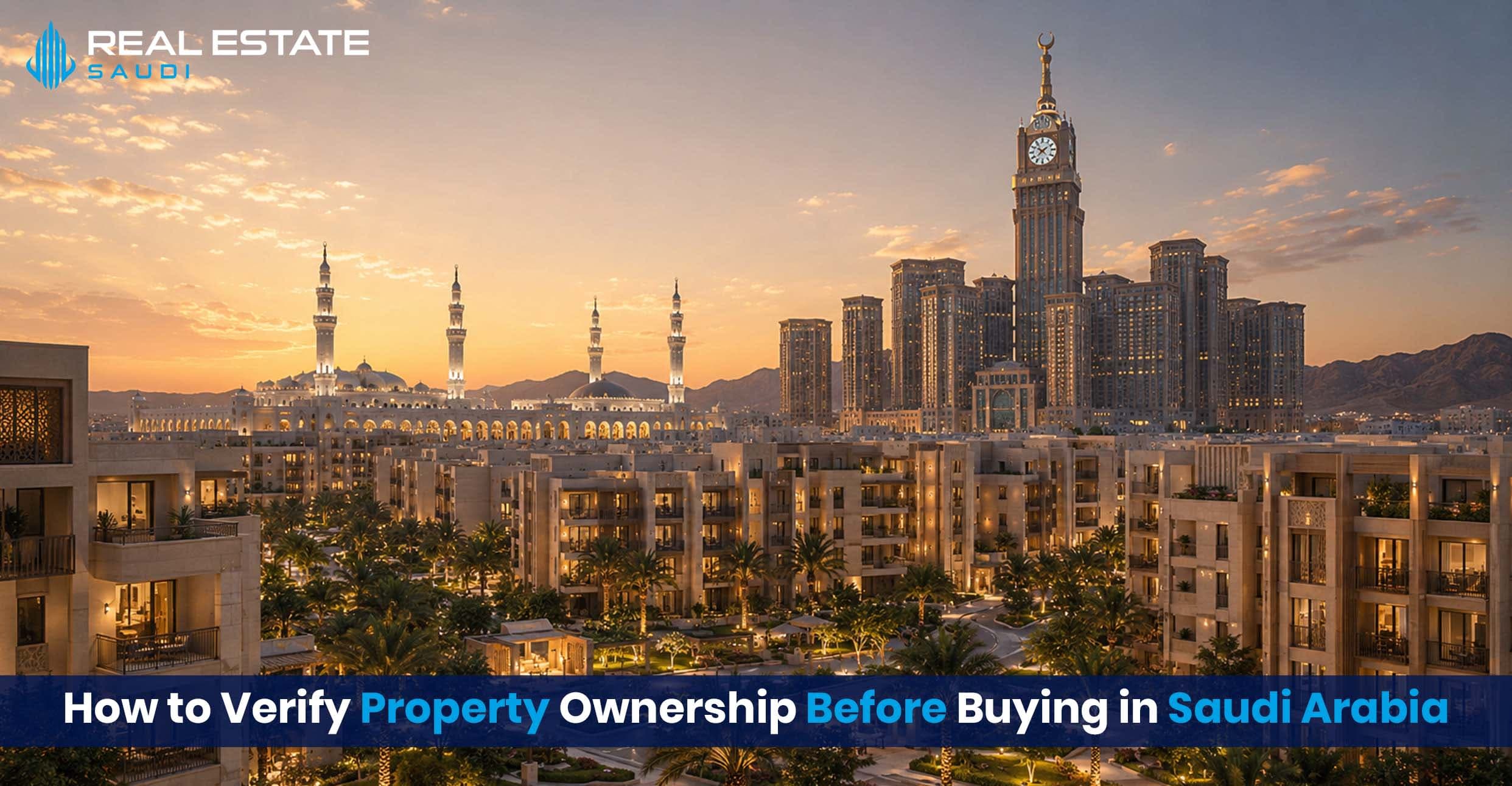 How to Verify Property Ownership Before Buying in Saudi Arabia