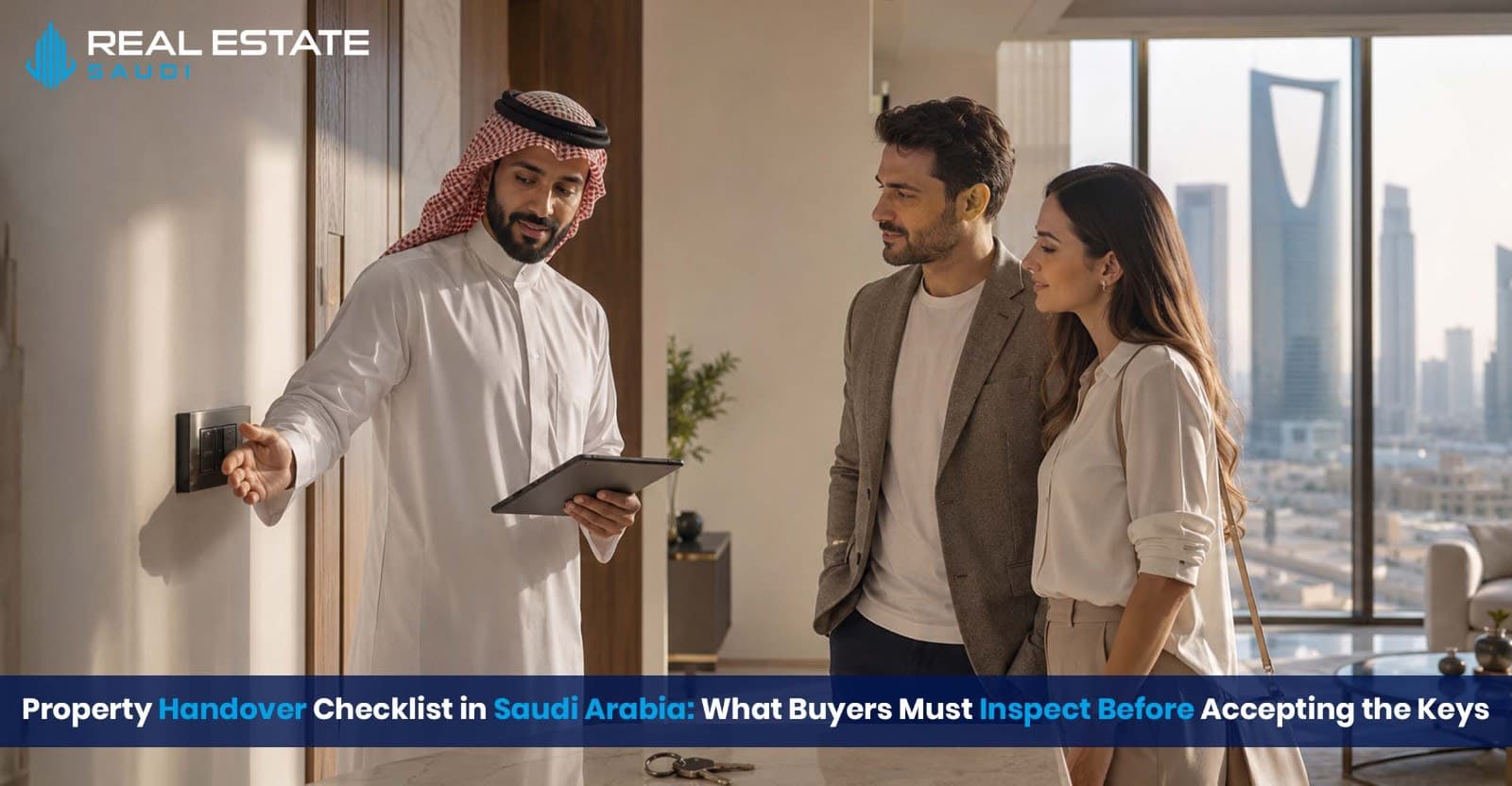 Property Handover Checklist in Saudi Arabia: What Buyers Must Inspect Before Accepting the Keys