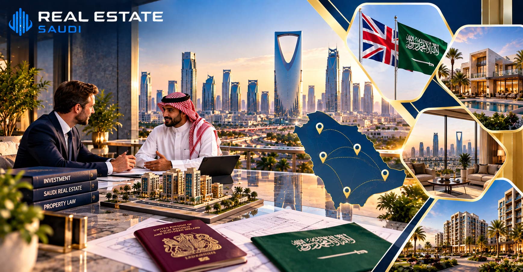 Buying Property in Saudi Arabia as a UK Citizen: The Complete 2026 Cross-Border Guide