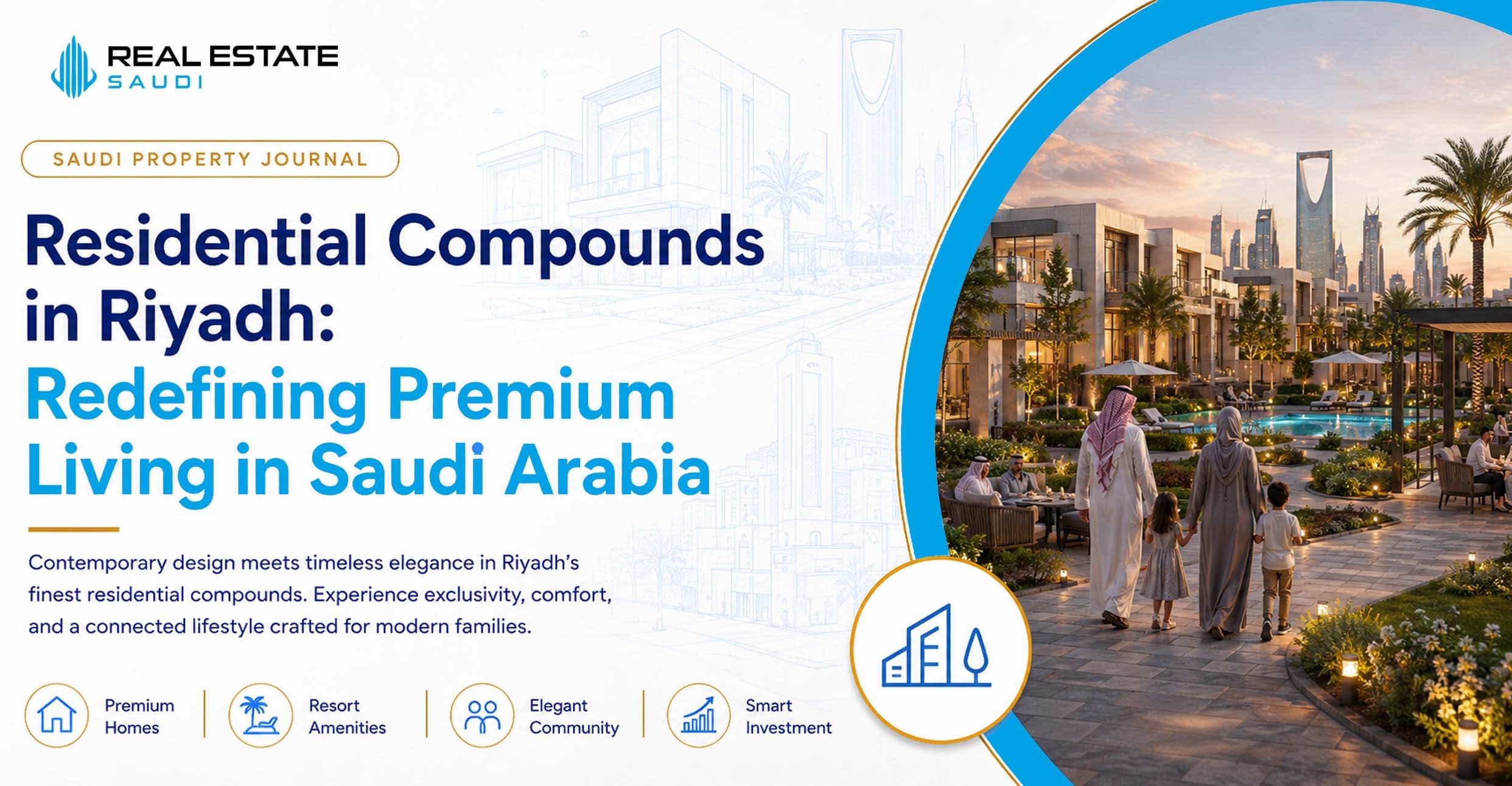 Residential Compounds in Riyadh: Redefining Premium Living in Saudi Arabia