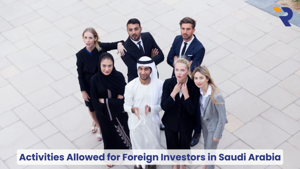 Activities allowed for foreign investors in Saudi Arabia